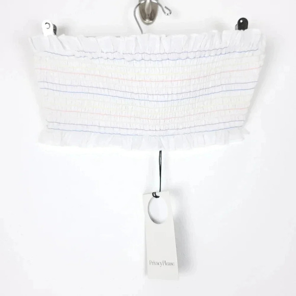 Privacy pleaseXRevolve bay smocked crop top - Picture 7 of 14